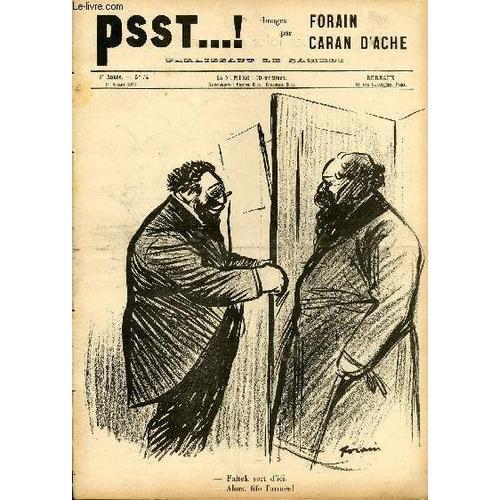 Psst ... ! N°74 - 2ème Année : Les Joies Du Retour - Le Ministère-P... on Productcaster.