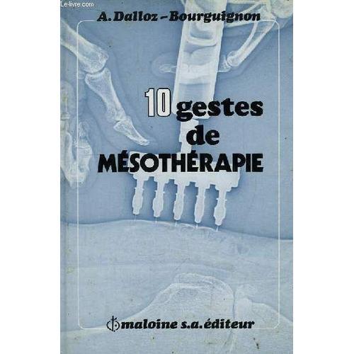 Dix Gestes De Mésothérapie on Productcaster.