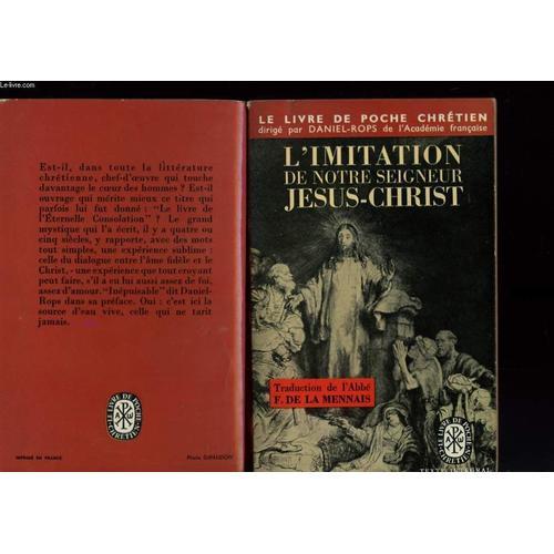 L'imitation De Notre Seigneur Jesus Christ on Productcaster.