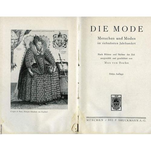 Die Mode - Menschen Und Moden Im Siebzehnten Jahrhundert on Productcaster.