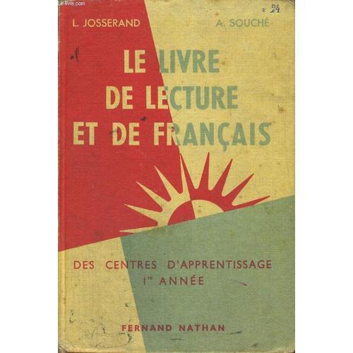 Le Livre De Lecture Et De Francais Des Centres D'apprentissage 1re ... on Productcaster.