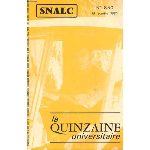 La Quinzaine Universitaire N°850 on Productcaster.