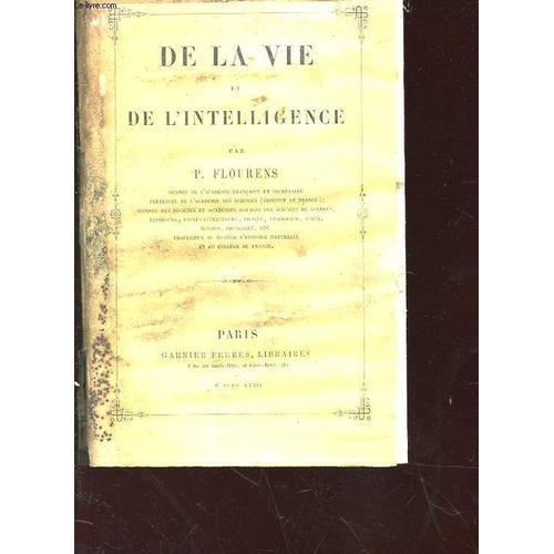 De La Vie Et De L'intelligence on Productcaster.