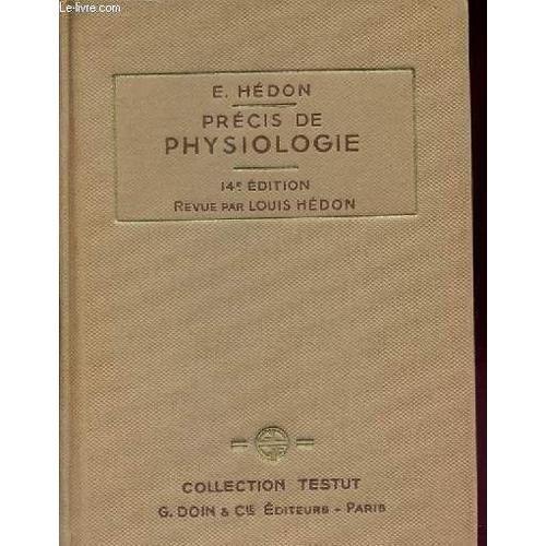 Precis De Physiologie 14e Édition on Productcaster.