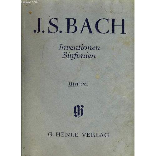 J.S. Bach, Inventionen Sinfonien on Productcaster.