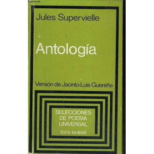 Antologia, Version De Jacinto-Luis Guerena, Texto Bilingue on Productcaster.