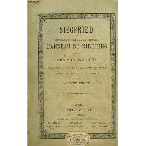 Siegfried, 2e Journee De La Trilogie: L'anneau Du Niebelung on Productcaster.