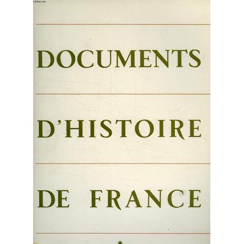 Documents D'histoire De France, I on Productcaster.