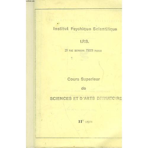 Institut Psychique Scientifique - Cours Superieur De Sciences Et D'... on Productcaster.