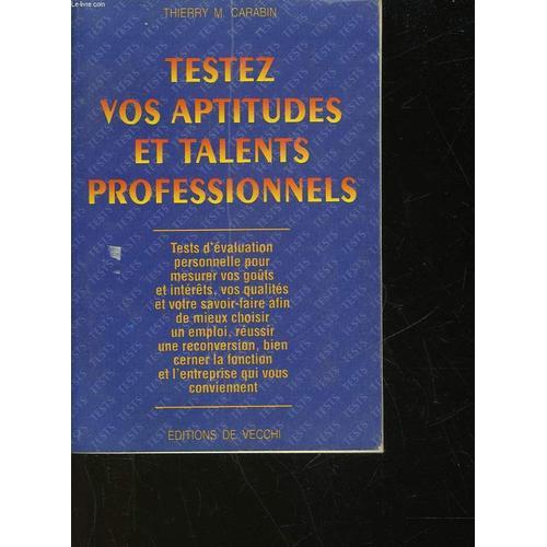 Testez Vos Aptitudes Et Talents Professionnels on Productcaster.