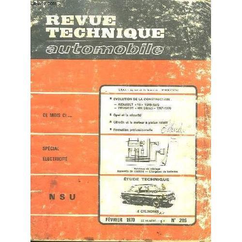 Revue Technique Automobile N°286 on Productcaster.