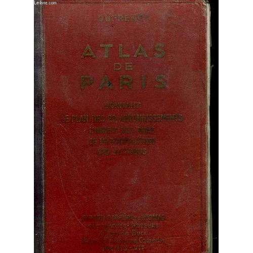 Atlas Des 20 Arrondissements De Paris on Productcaster.