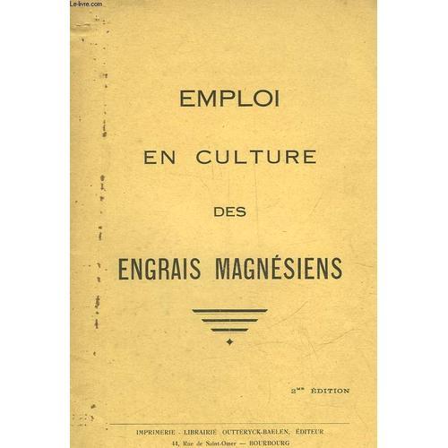 Emploi En Culture Des Engrais Magnesiens on Productcaster.