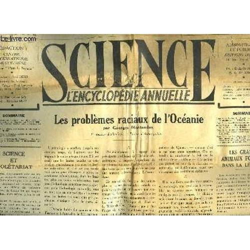 Science L'encyclopedie Annuelle - 2° Annee - N°10 on Productcaster.