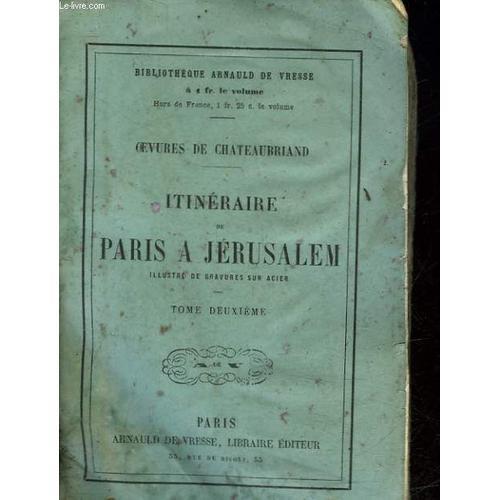 Itineraire De Paris A Jerusalem - Tome 2 on Productcaster.