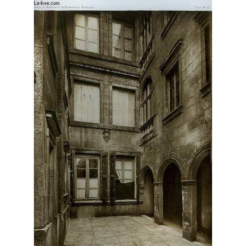 1 Gravure En Noir Et Blanc De La Maison Milsand, Cour Interieure - ... on Productcaster.