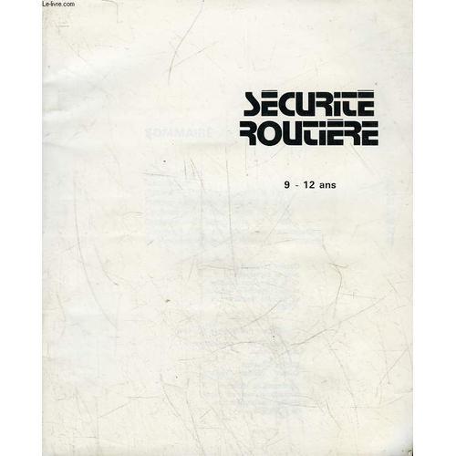 Securite Routiere - 9 - 12 Ans on Productcaster.