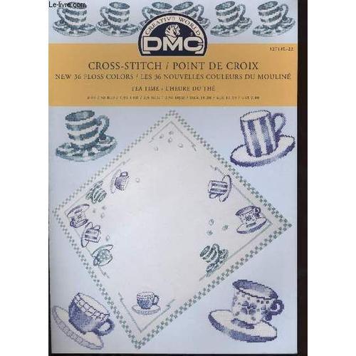 Cross-Stitch / Point De Croix Tea Time / L'heure Du Thé on Productcaster.