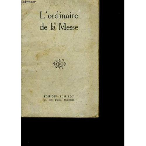 L'ordinaire De La Messe on Productcaster.