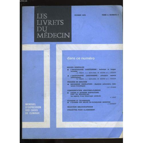 Les Livrets Du Medecin. Tome 2. N°2 on Productcaster.