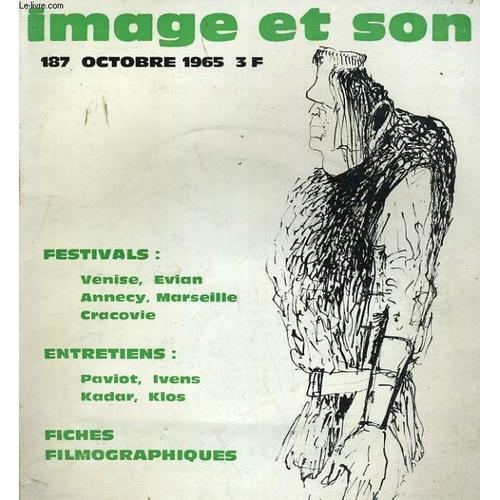 Revue De Cinema - Image Et Son N° 187. Festivals De Venise, Evian, ... on Productcaster.