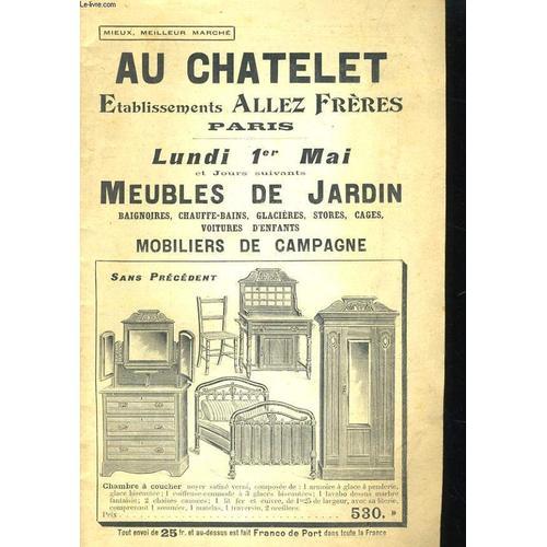 Catalogue Au Chatelet, Etablissements Allez Freres, Lundi 1er Mai E... on Productcaster.