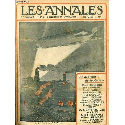 Les Annales Politiques Et Litteraires N° 1639 Le Zeppelin Survolant... on Productcaster.