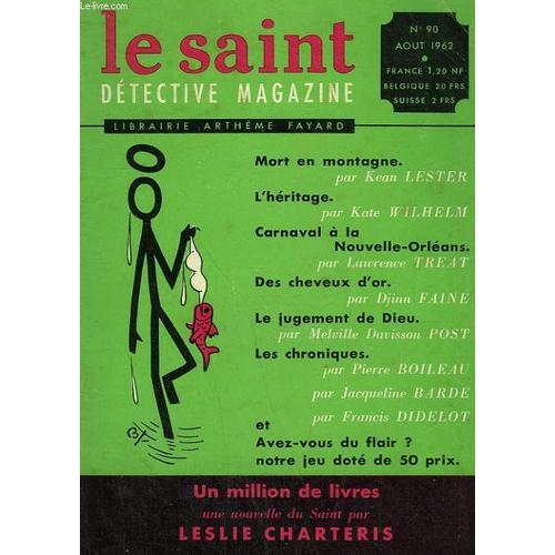 Le Saint Detective Magazine N° 90. Un Million De Livres Par Leslie ... on Productcaster.