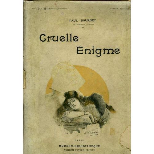 Cruelle Enigme. Profils Perdus. Collection Modern Bibliotheque on Productcaster.