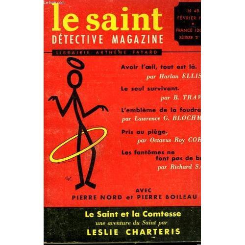 Le Saint Detective Magazine N° 48. Le Saint Et La Comtesse Par Lesl... on Productcaster.