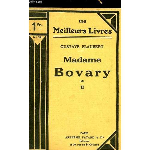 Madame Bovary - Tome 2 on Productcaster.