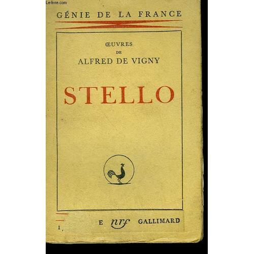 Oeuvres De Alfred De Vigny. Stello on Productcaster.