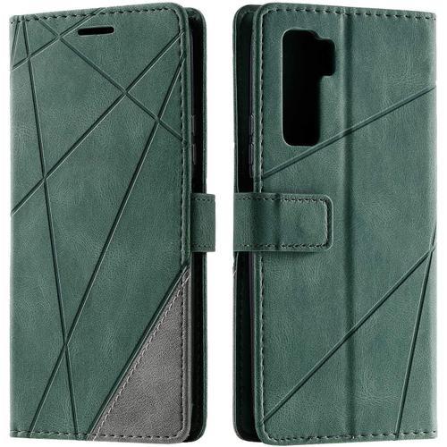 Coque Huawei P40 Lite 5g,Etui En Cuir Pu Portefeuille Housse Fermet... on Productcaster.