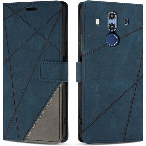 Coque Pour Huawei Mate 10 Pro,Protection Housse Etui En Cuir Pu Por... on Productcaster.