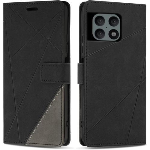 Etui Coque Pour Oneplus 10 Pro,Protection Housse En Cuir Pu Portefe... on Productcaster.