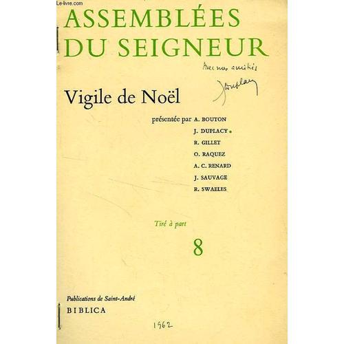 Assemblees Du Seigneur, N° 8, Vigile De Noel, Extrait, L'epitre (Rm... on Productcaster.