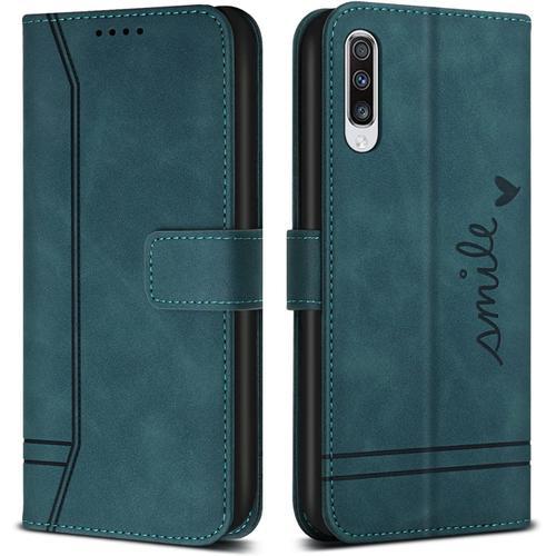 Coque Pour Galaxy A50 / Galaxy A50s / Galaxy A30s,Etui Cuir Avec Ma... on Productcaster.