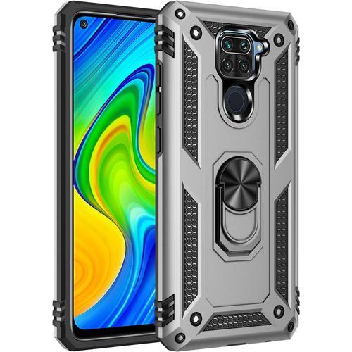 Coque Compatible Avec Xiaomi Redmi Note 9 Aimant Anneau Support,Dou... on Productcaster.