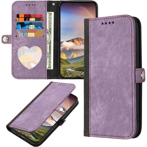 Coque Pour Iphone 11 6.1,Housse En Cuir Pu Premium Etui A Rabat Poc... on Productcaster.