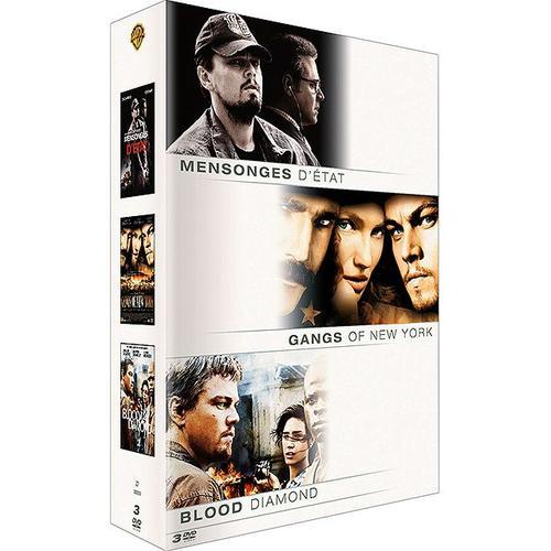 Coffret Leonardo Di Caprio - Mensonges D'état + Gangs Of New York +... on Productcaster.