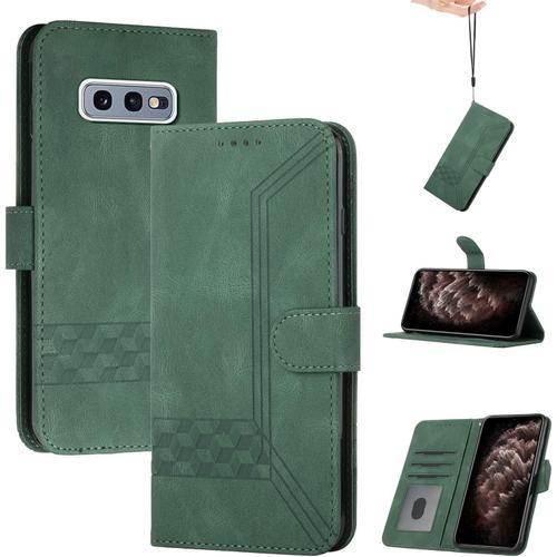 Coque Pour Samsung Galaxy S10e,Portefeuille Etui Housse En Cuir Pro... on Productcaster.