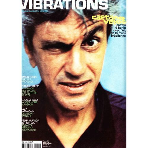 Vibrations N° 25 : Caetano Veloso / Amon Tobin / Charlie Watts / S... on Productcaster.