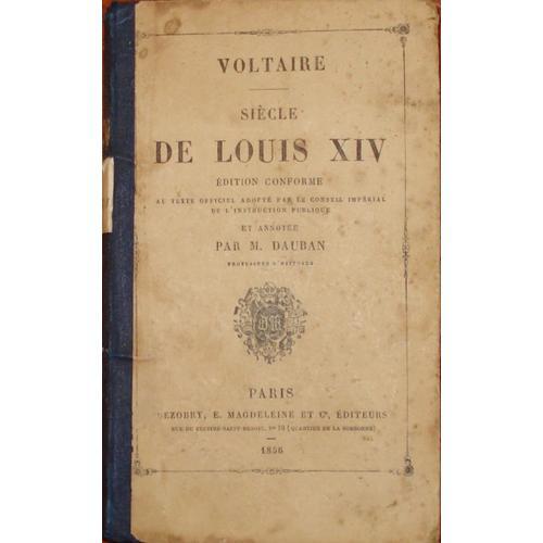 Siècle De Louis Xiv on Productcaster.