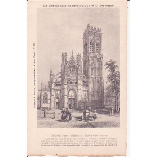 Dieppe - Eglise Saint-Jacques - Tbe - Ref 060337 on Productcaster.