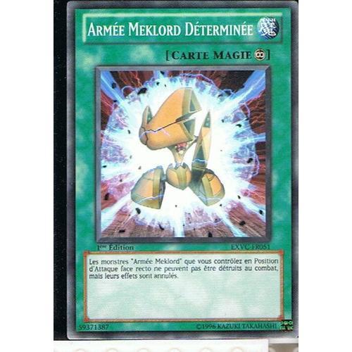 Armee Meklord Determinee - Yu-Gi-Oh! - Exvc-Fr051 - C on Productcaster.