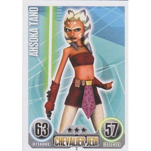 Force Attax - Ahsoka Tano - Chevalier Jedi on Productcaster.