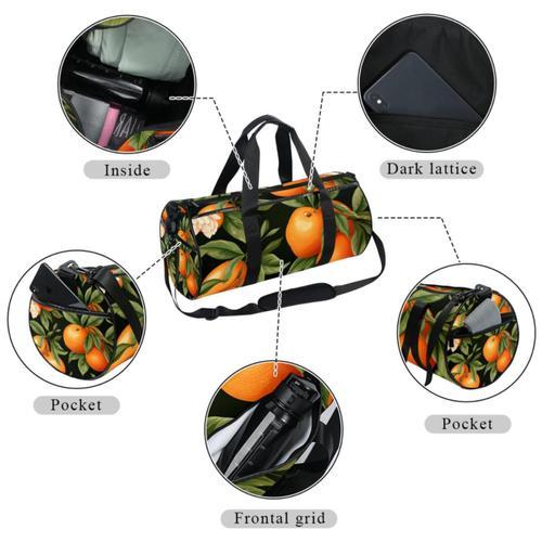 Sac de sport durable avec un design Des oranges et une grande capac... on Productcaster.