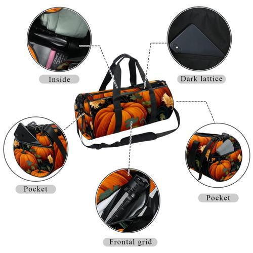 Sac de sport durable avec un design Jour de Thanksgiving et une gra... on Productcaster.