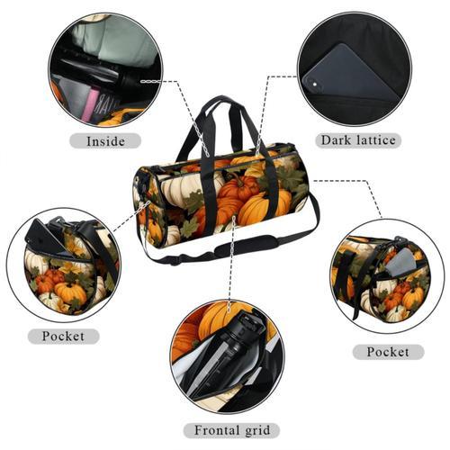 Sac de sport durable avec un design Jour de Thanksgiving et une gra... on Productcaster.