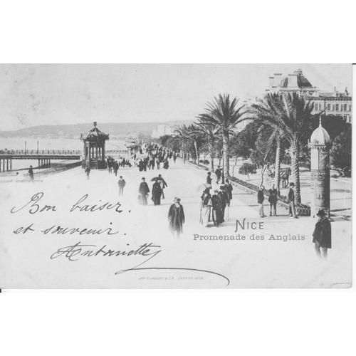 Nice - Promenade Des Anglais - Carte Précurseur - Oblitérée En 1906... on Productcaster.